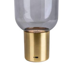 Näve Stolová LED lampa Albero batéria, podstavec zlatá vyobraziť