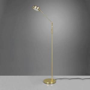 Trio Lighting LED lampa Franklin snímačový stmievač mosadz matná vyobraziť