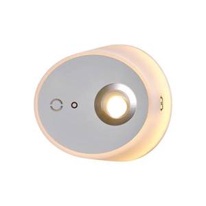 Carpyen LED svetlo Zoom, bodové svetlá, výstup USB, sivá vyobraziť
