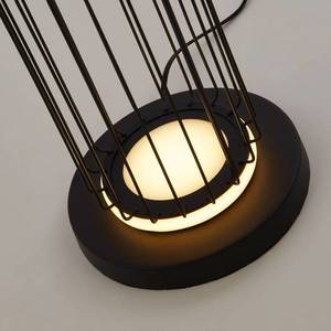 Searchlight Stojacia LED lampa Cage v klietkovom dizajne vyobraziť