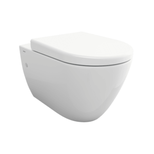 BOCCHI Venezia - WC závesné 570x360 mm, rimless + sedátko wrap over Soft Close - SET, biela lesklá vyobraziť