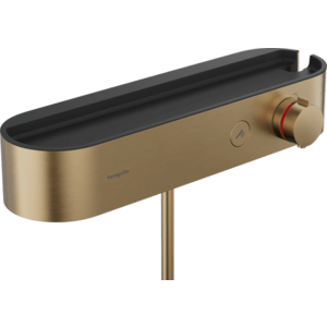 Hansgrohe ShowerTablet Select – Termostatická sprchová batéria 400 na stenu, kartáčovaný bronz 24360140 vyobraziť