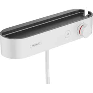 Hansgrohe ShowerTablet Select – Termostatická sprchová batéria 400 na stenu, biela matná 24360700 vyobraziť