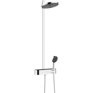 Hansgrohe Pulsify S - Showerpipe 260 2jet EcoSmart s termostatom ShowerTablet Select 400, chróm 24241000 vyobraziť