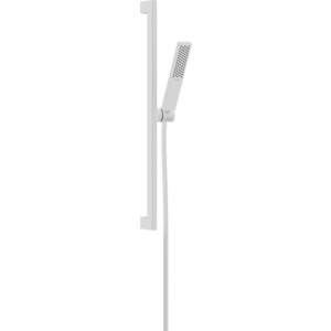 Hansgrohe Pulsify E - Sprchová súprava 100 1jet EcoSmart+ so sprchovou tyčou 650 mm, biela matná 24371700 vyobraziť