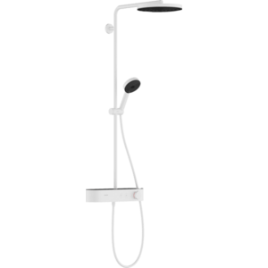 Hansgrohe Pulsify S - Showerpipe 260 1jet s termostatom ShowerTablet Select 400, biela matná 24220700 vyobraziť