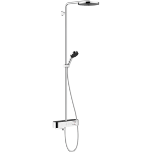 Hansgrohe Pulsify S - Showerpipe 260 1jet s vaňovým termostatom ShowerTablet 400, chróm 24230000 vyobraziť