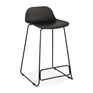 Čierna barová stolička Kokoon Slade, výška 85 cm vyobraziť
