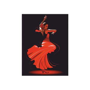 Nástenný obraz na plátne Tango, 30 × 40 cm vyobraziť
