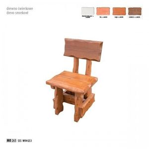 Drewmax Záhradná stolička MO265 | orech lak | výpredaj vyobraziť