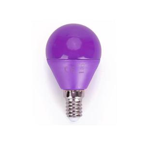 B.V. LED Žiarovka G45 E14/4W/230V fialová - vyobraziť