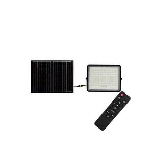 LED Vonkajší solárny reflektor LED/20W/3, 2V 6400K čierna + DO vyobraziť