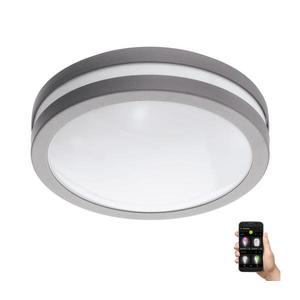 Eglo Eglo 33572 - LED Stmievateľné kúpeľňové svietidlo LOCANA-C 14W/230V IP44 strieborná vyobraziť