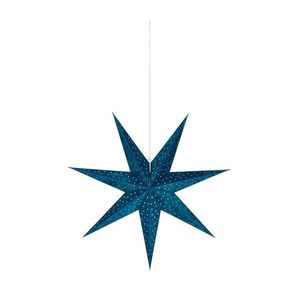 Markslöjd Markslöjd 705487 - Vianočná dekorácia VELOURS 1xE14/6W/230V 75 cm modrá vyobraziť