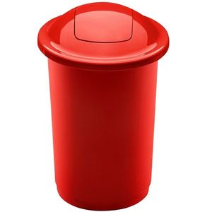 Odpadkový kôš na triedený odpad Top Bin 50 l, červená vyobraziť