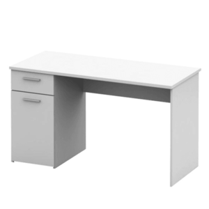 Písací stôl, biela, EGON vyobraziť