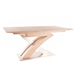 Jedálenský stôl, dub sonoma, 160x90 cm, BONET vyobraziť
