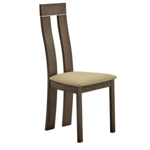 Drevená stolička, buk merlot/Magnolia hnedá látka, DESI vyobraziť