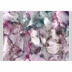 Koberec, ružová/zelená/krémová/vzor, 120x180, DELILA vyobraziť