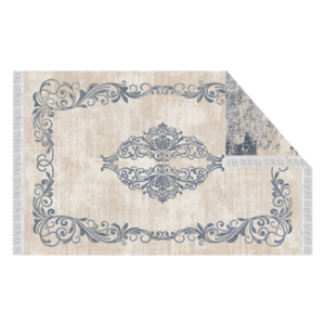Obojstranný koberec, vzor/modrá, 120x180, GAZAN vyobraziť