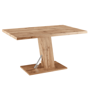 Jedálenský stôl, dub wotan, 138x90 cm, BOLAST vyobraziť