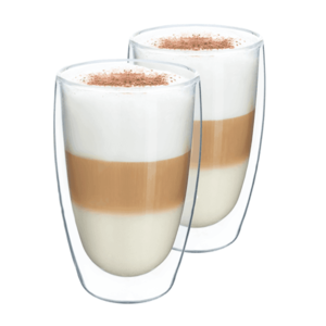 Termo poháre, set 2 ks, na latte, 450 ml, HOTCOOL TYP 2 vyobraziť