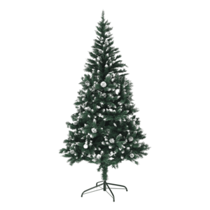 Vianočný stromček so šiškami, posnežený, 180 cm, CHRISTMAS TYP 4 vyobraziť