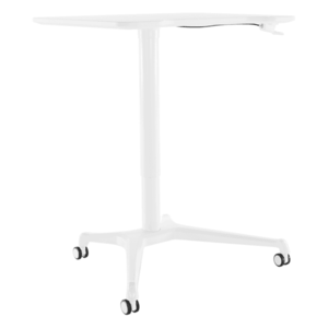 Pracovný stôl s nastaviteľnou výškou, biela, NIXON vyobraziť