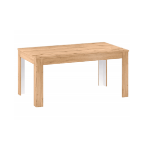 Rozkladací jedálenský stôl, dub apalačský, 160-200x90 cm, PUSAN S vyobraziť