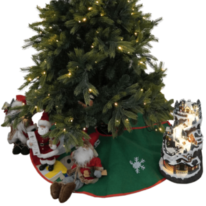 TEMPO-KONDELA GENEVIEVE, podložka pod vianočný stromček, zelená, 1, 2 m vyobraziť