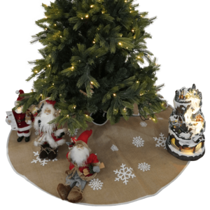 TEMPO-KONDELA CECILIA, podložka pod vianočný stromček, béžová, 1, 2 m vyobraziť