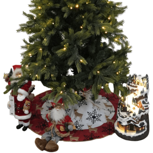 TEMPO-KONDELA FILOMENA, podložka pod vianočný stromček, červená/biela, 0, 8 m vyobraziť