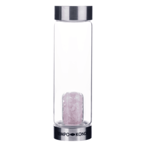 TEMPO-KONDELA CRYSTAL, sklenená fľaša s ruženínom, 500 ml vyobraziť