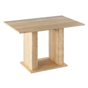 Jedálenský stôl, dub sonoma, 119x79 cm, BISTRO vyobraziť