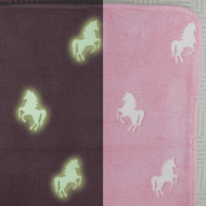 TEMPO-KONDELA GLOVIS TYP 2, svietiaci koberec, ružová/vzor, 120x160cm vyobraziť