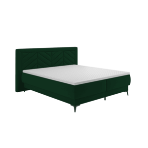 Boxspringová posteľ, 180x200, zelená, OPTIMA A vyobraziť