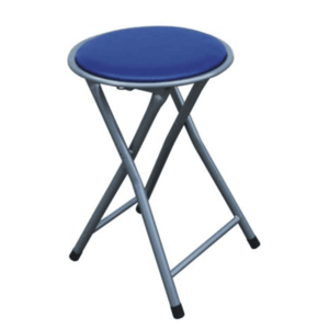 Skladací taburet/stolička, modrá, IRMA vyobraziť