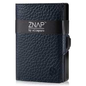 Slimpuro ZNAP Slim Wallet, 12 kariet, priehradka na mince, 8, 9 x 1, 8 x 6, 3 cm (Š x V x H), ochrana RFID vyobraziť
