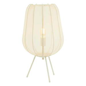 Krémová stolová lampa (výška 60 cm) Plumeria - Light & Living vyobraziť