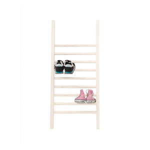 Krémovobiely rebrík na topánky Little Nice Things S White, výška 90 cm vyobraziť