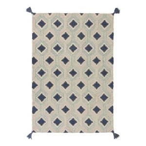 Béžovo-modrý vlnený koberec Flair Rugs Marco, 200 x 290 cm vyobraziť