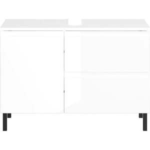 Biela skrinka pod umývadlo 80x56 cm Salinas - Germania vyobraziť