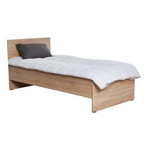 Jednolôžková posteľ v prírodnej farbe 90x190 cm KRY – Kalune Design vyobraziť