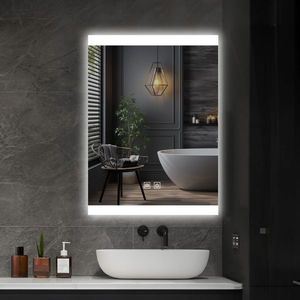 IREDA Kúpeľňové zrkadlo s LED osvetlením, 70 x 50 cm vyobraziť