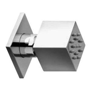 Alpi Idroterapia - Nástenná nastaviteľná tryska 35x35 mm, chróm SF 044 vyobraziť