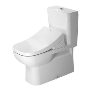 Duravit D-Code - Stojace kombi WC, 695x360 mm, biela 21420900002 vyobraziť