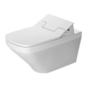 Duravit DuraStyle - Závesné WC so skrytými prípojmi pre SensoWash®, s Hygiene Glaze, biela D 2537592000 vyobraziť