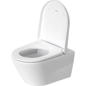 Duravit D-Neo - Závesné WC Duravit Rimless® s HygieneGlaze 540x370 mm, upevnenie Durafix, biela 2577092000 vyobraziť