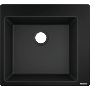 Hansgrohe S51 - Vstavaný drez 450, grafitová čierna 43312170 vyobraziť