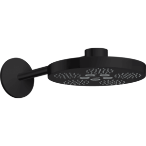 Axor One - Hlavová sprcha 280 so sprchovým ramenom, dva prúdy, čierna matná 48492670 vyobraziť